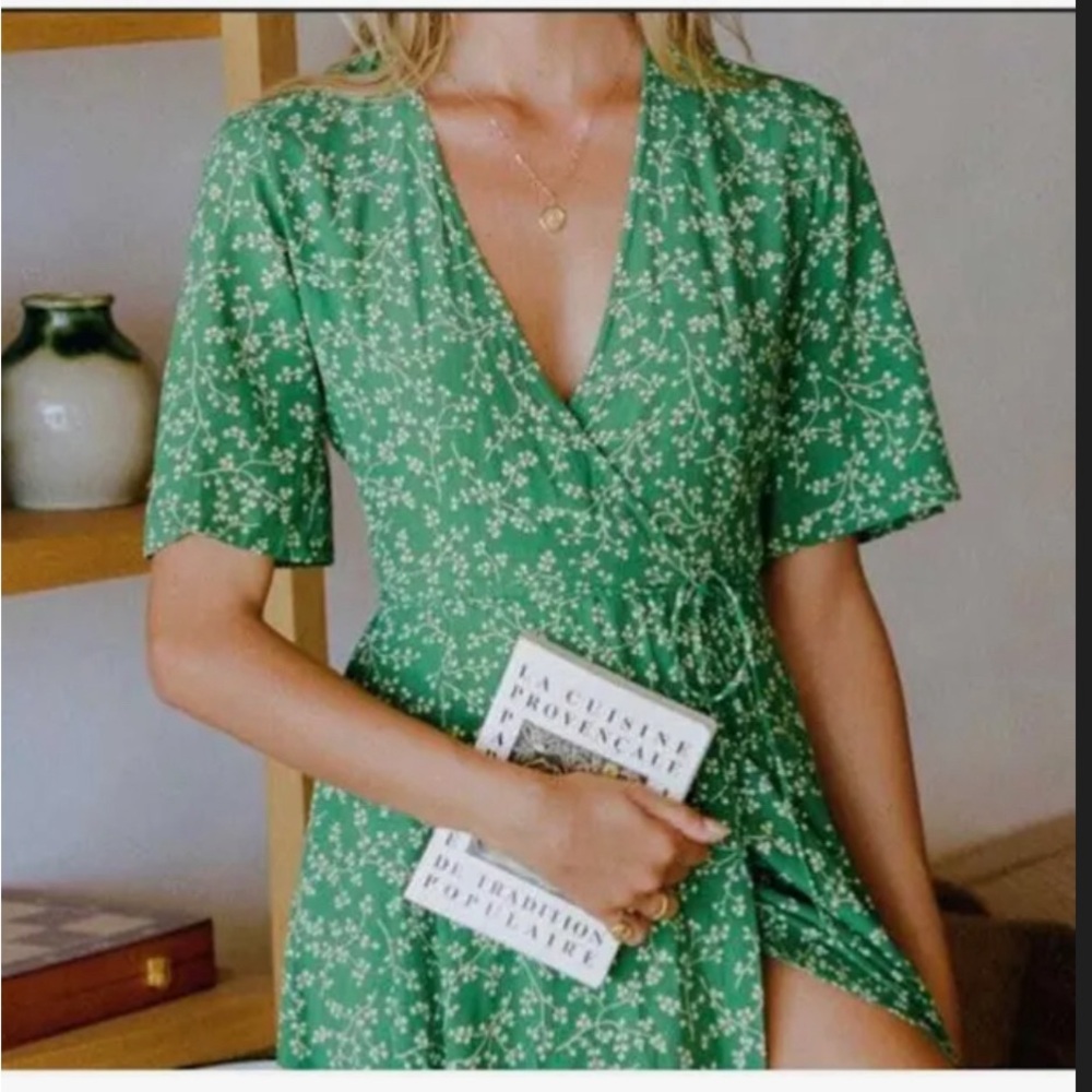 Faithfull The Brand maxi wrap dress